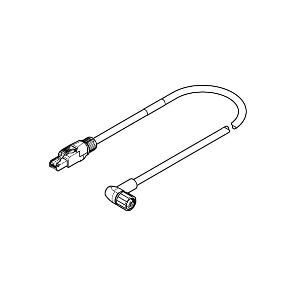 Festo Encoder Cable NEBM-M12W8-E-5-N-R3G8 NEBM-M12W8-E-5-N-R3G8 - main